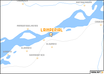 map of La Imperial