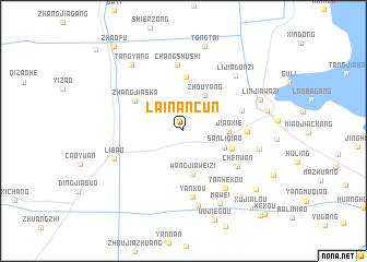 map of Lainancun