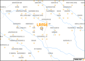 map of Lainde
