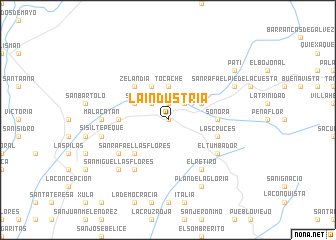 map of La Industria