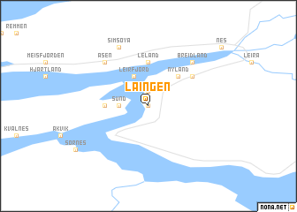 map of Laingen