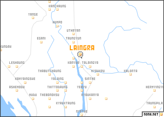 map of Laingra
