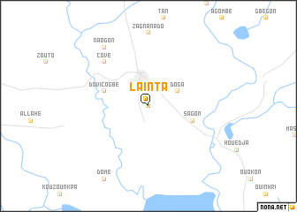 map of Laïnta