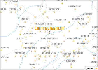 map of La Inteligencia