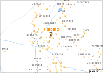 map of Laipiña