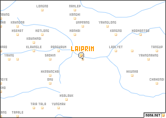 map of Lai-prim