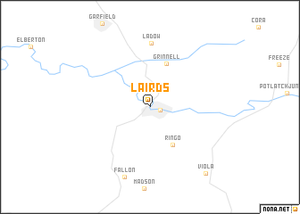map of Lairds