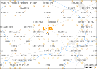 map of Laire