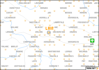 map of Lair