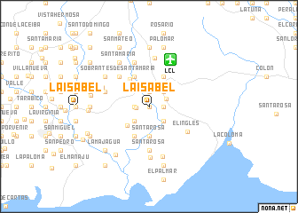 map of La Isabel