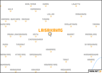 map of Laisaikawng