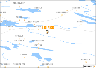 map of Laiska