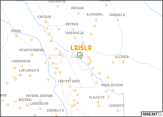 map of La Isla