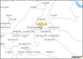 map of La Isla