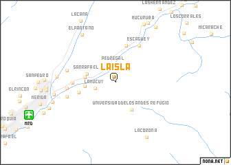 map of La Isla