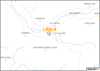 map of La Isla