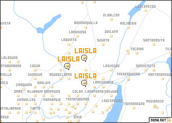 map of La Isla