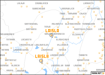 map of La Isla