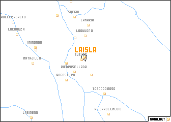 map of La Isla
