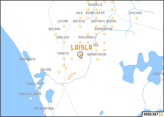 map of La Isla