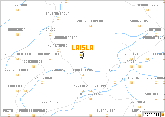 map of La Isla