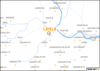map of La Isla