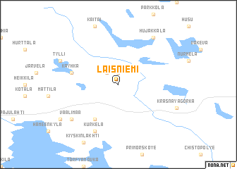 map of Laisniemi