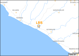 map of Lais