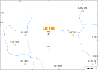 map of Laitak