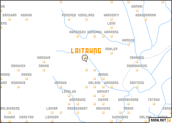 map of Lai-tawng