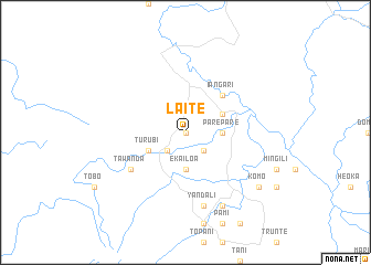 map of Laite