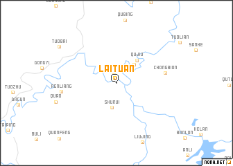 map of Laituan