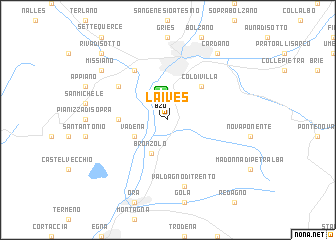 map of Laives