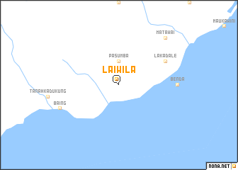 map of Laiwila