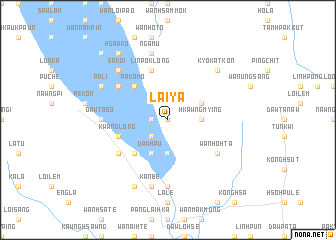 map of Lai-ya