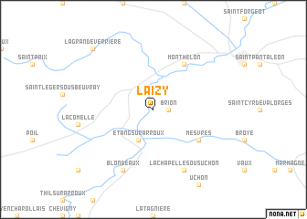 map of Laizy