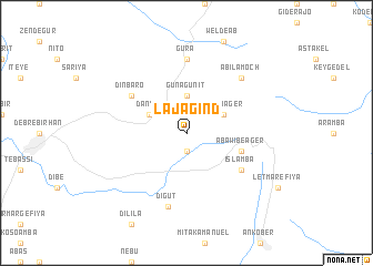 map of Lajagind