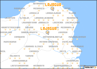 map of La Jagua