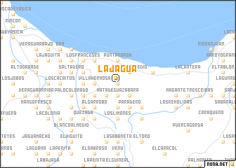 map of La Jagua