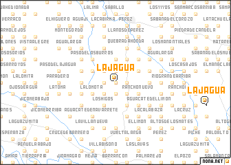 map of La Jagua