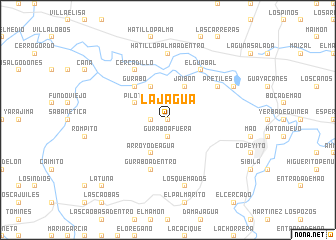 map of La Jagua