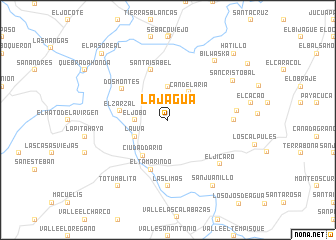 map of La Jagua