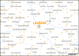 map of La Jagua