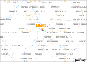 map of La Jagua