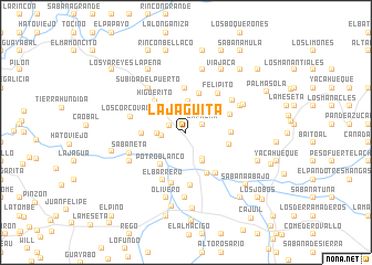 map of La Jagüita