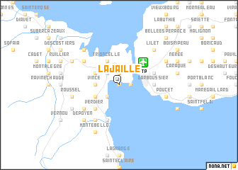 map of La Jaille
