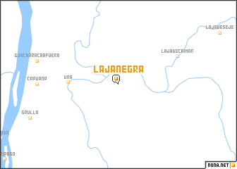 map of Laja Negra