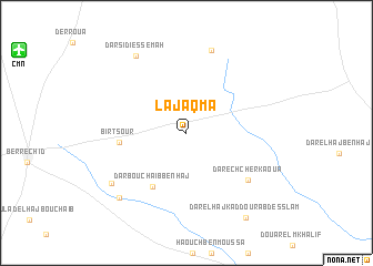 map of Lajaqma