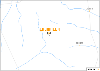 map of La Jarilla