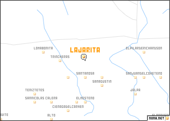 map of La Jarita